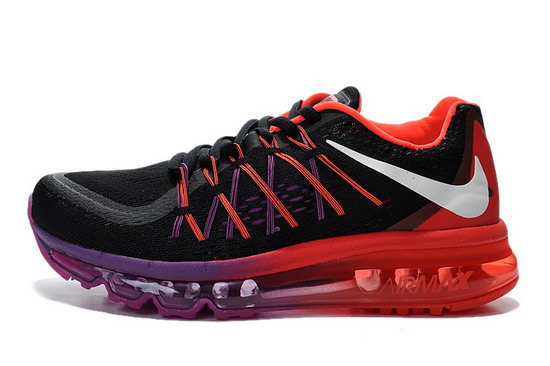 Womens Nike Air Max 2015 Red Black Purple Outlet Online